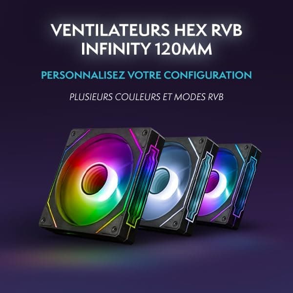 VIBOX I-96 PC Gamer Complet • 22" Écran • AMD Ryzen 3 3200G 4 cœurs • Radeon Vega 8 • 8 Go RAM • 480 Go SSD • Linux OS • WiFi