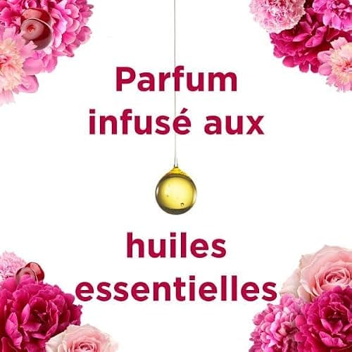 Glade Gel Premium - Désodorisant infusé aux Huiles Essentielles pour Toilette Et Salle de Bain - Luscious Cherry & Peony - 45 Jours de Parfum