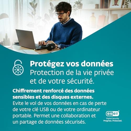 ESET HOME Security Premium 2024 | 10 Appareils | 2 ans | Suite de sécurité, Gestionnaire de mots de passe, Chiffrement renforcé | Windows, MacOs, Android & iOS | Code d'activation envoi par email