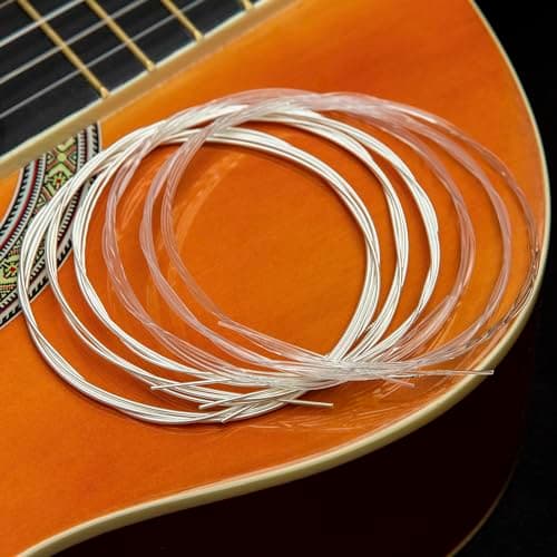 TIGER Jeu de cordes pour guitare classique – Tension normale Cordes en nylon – antirouille