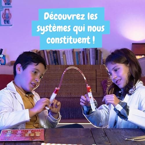 Science4you Corps Humain Kit – Découvrez Les détails du Corps Humain, Trouvez Toutes Les Curiosités des Organes, Squelette et des Systèmes avec Kit Scientifique, Cadeau pour Enfants de 4 5 6 7+