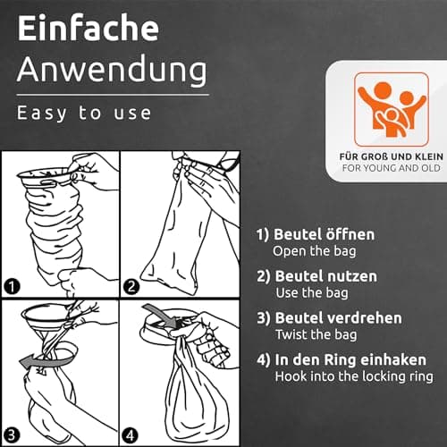 ECENCE 10 sac vomissement voiture avec anneau, sachet de voyage pour vomir, sac pour le mal de l'air, sac à vomi opaque, grande contenance, fermeture facile