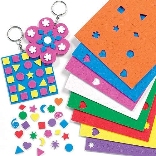 Baker Ross Pack économique de mini autocollants en mousse - Lot de 1200