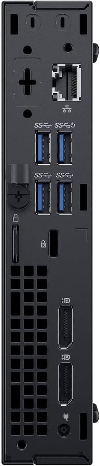 Dell Optiplex 5060 Mini Ordinateur de Bureau, Intel Core i5-8500, 8 Go de RAM, SSD de 256 Go, WiFi, Bluetooth, Clavier QWERTY américain, Windows 11 Pro (reconditionné)
