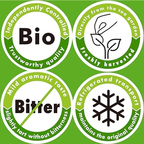 Thé vert Sencha Bio "Quatre Saisons" - Thé vert aromatique et - de 250g. Biologique, Naturel et Pur