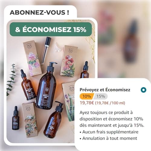Bionoble Huile d'Argan Bio 100ml + Pipette et Pompe - Bouteille en Verre - 100% Pure, Naturelle, Pressée à Froid - Huile Argan Cheveux Visage Corps - Pure Organic Argan Oil, Huile dArgan Cheveux