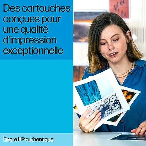 HP 302 Cartouche d'Encre Noire Authentique (F6U66AE) Standard