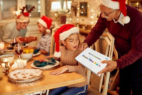 EACHHAHA Shut The Box -Jeu de société en Bois Classique-Jeu de dés-Jeu de Rassemblement de la Famille-Jouet de Voyage-Convient à la Formation en logique mathématique pour Enfants