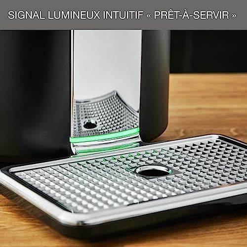 Krups Beertender Machine bière pression, Fûts de 5 L, Marques du groupe Heineken, Témoin lumineux, Température et mousse parfaites, Bière fraîche, Installation facile, Compact noire VB450E10