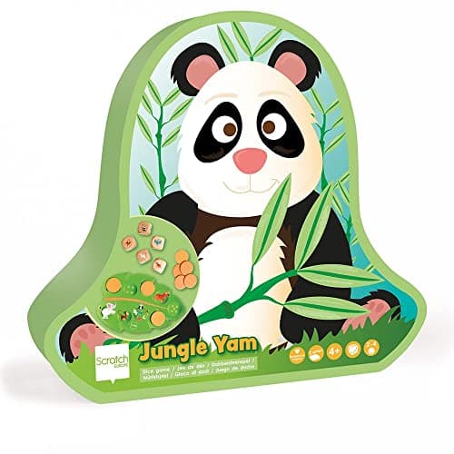 Scratch - Jeu Jungle Yam – Jeu Société Yatzee Pour Enfants a Partir 4 Ans – Dés Avec Animaux - 276182204