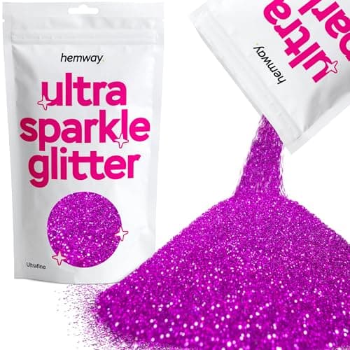 Paillettes Fuchsia Rose Ultra Scintillantes Paillettes Ongles Visage Festival Noël Halloween Maquillage 100g / 3.5oz