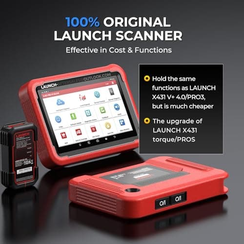 LAUNCH X431 Pros V+ 5.0 Elite Valise Diagnostic Auto avec DBSCar VII Connector,37+ Reset pour Toutes Les Voitures,Bidirectional,ECU Online Coding,CANFD,Key IMMO,FCA AutoAuth,VAG Guide