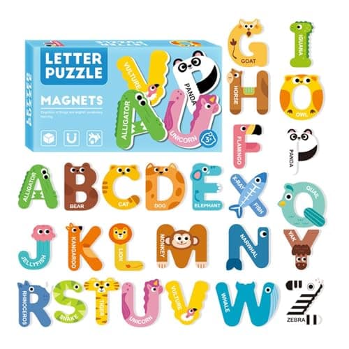 Hobngmuc Lettres magnétiques, Lettres de l'alphabet magnétiques | Aimants Alphabet pour pour réfrigérateur | Lettres magnétiques pour réfrigérateur pour l'apprentissage de l'orthographe en Classe