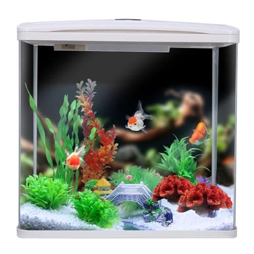 Molyorch Deco Aquarium, Artificielle Deco Corails Aquarium Plante, Coraux Orange Décoration D'aquarium, pour Décoration Aquarium à Poissons, Aménagement Paysager, Balances D'aquarium (Orange)