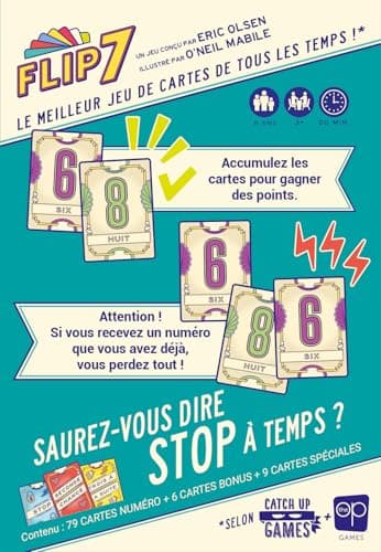 Jeu d'ambiance Catch Up Flip 7