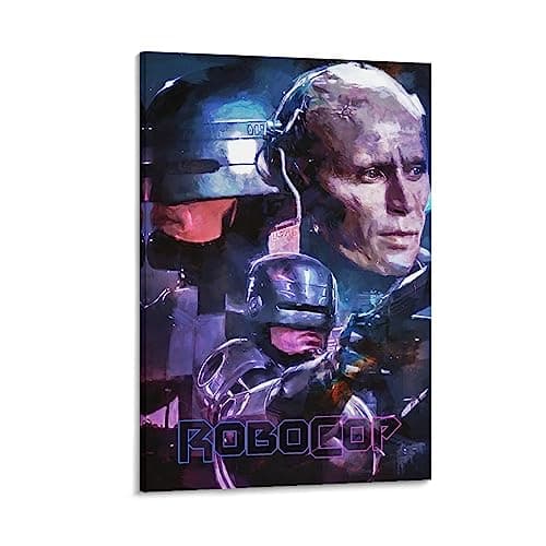 BAOCE Poster de film RoboCop (16) - Impression sur toile - Esthétique - 40 x 60 cm