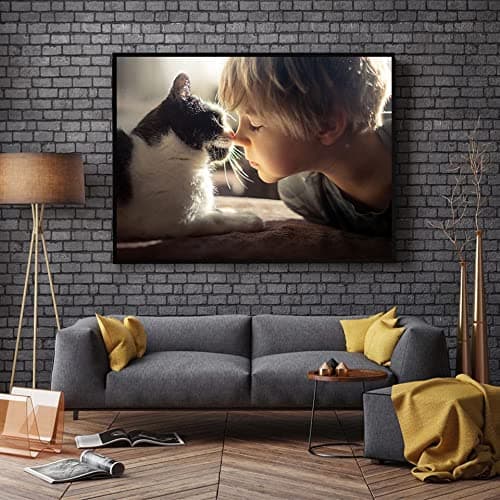 Carsilers 5D DIY Diamond Painting Private Custom Photo personnalisée Diamant Broderie Full Round Image de diamond painting personnalisé Painting Diamant Mosaïque wall Décor,Diamant Rond,30x30cm