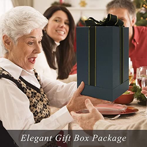 Rose Eternelle sous Cloche, Noel Cadeau pour Femmes, Galaxy Rose avec LED Lumières, Fleurs de Rose Lumineuses, Fleur Artificielle Cadeau pour Femme Maman Mère, pour Fête des Mères, Anniversaire