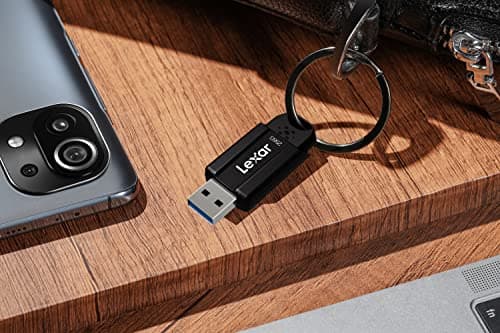 Lexar JumpDrive S80 Clé USB 32 Go, Cle USB 3.2, Jusqu'à 130 Mo/s en Lecture, Mémoire Stick, JumpDrive pour Ordinateur Portable/PC/Voiture (LJDS080032G-BNBAG)