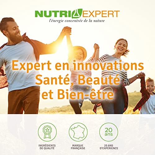 NUTRIEXPERT Aloe Vera - Favorise le Confort Digestif 100% Extrait de Suc d'Aloe Vera - Soutient la Santé Gastro-intestinale - Sans Gluten ni Allergène - Vegan - Actif breveté - Lot de 2 produits
