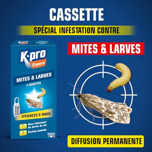 Kapo Cassettes mites et larves x2 - L'étui de 2