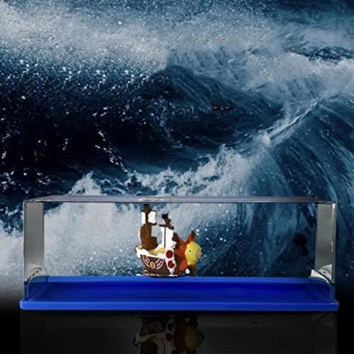 Tuzsocr One Piece Model Ship,Black Pearl Pirate Ship,Titanic Toy Cadeau,Modèle Fluide de Bateau de croisière en Acrylique,Soulagement du Stress,pour Ornement de Bureau de décoration (Style 4)