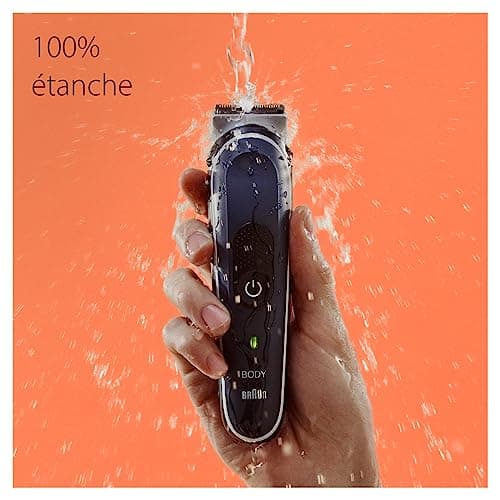 Braun Tondeuse Pour Le Corps Series 5 5370, Tondeuse Pour Le Corps Pour Homme, Pour Un Rasage Doux Du Corps