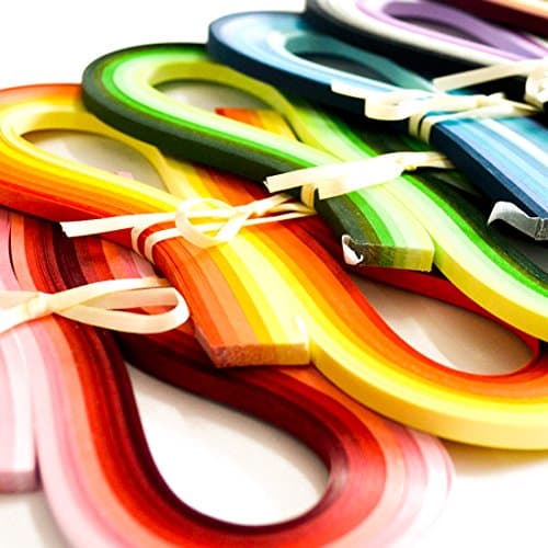 Juya Paper Quilling Set 720 Strips 36 Couleurs 54cm Longueur/bande Largeur de papier 3mm