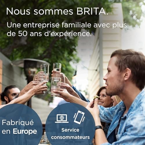 BRITA Cartouche Filtre à eau MAXTRA PRO Pure Performance (All-in-1) Pack de 12 - réduction** des micro-impuretés telles que certains PFAS***, métaux, chlore et tartre