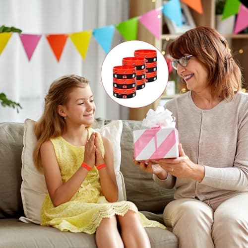 Gxhong Spiderman Cadeaux Fête, 10 Sacs Cadeaux Spiderman, 10 Bracelets Silicone Spiderman, 10 Masques Feutre, 50 Autocollants, für Garçons Filles Spiderman Thème Party Cadeaux
