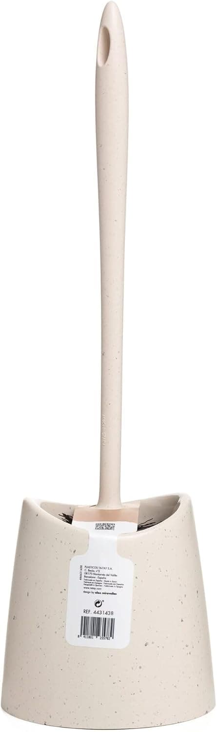 TATAY Brosse Toilettes WC, Brosse Fixe Durable Hygiène, 12 x 12 x 38 cm