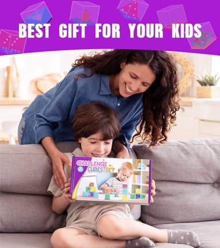 Gontence 28 Cubes Casse Tete Enfant avec 28 Pochettes Surprise - Jeux de Patience pour Enfants | Cadeau Anniversaire Enfant | Jeux Anniversaire | Cadeau de Noël |Jouet Pinata | Activités Scolaires