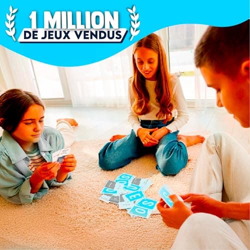 ATM Gaming Speedbac Kids - Jeu de société Enfants - Parfait pour Mettre l'ambiance en Famille - 2 à 7 Joueurs - Grand Prix du Jouet 2024 - A Partir de 7 Ans