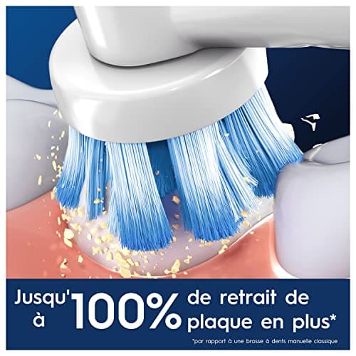 Oral-B Pro Sensitive Clean Brossettes pour Brosse à dents électriques, Pack De 4 Unités