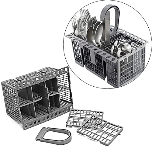 Italdos - Universel|Grand espace Panier à couverts pour lave-vaisselle Hotpoint 99673-8729, C00257140, C00386607 Gris