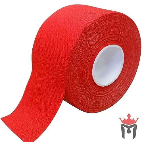 Meister Ruban d’Entraîneur Athlétique Premium 15Yd x 1,5" pour Sports et Usage Médical - Rouge - 1 Rouleau