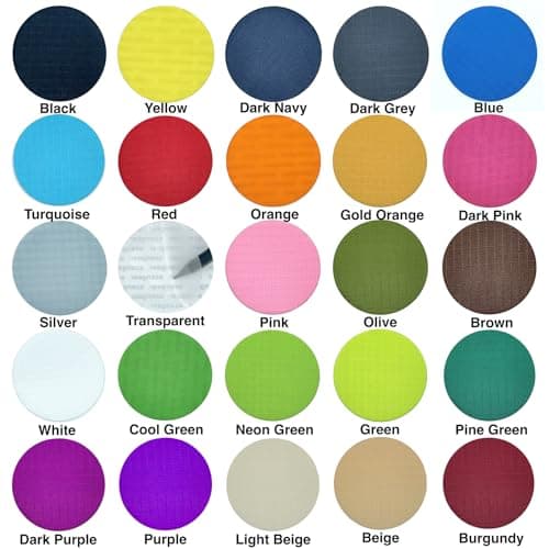 aZengear Patchs de réparation de doudoune | Prédécoupés, autocollants, imperméables, résistants aux déchirures en nylon pour fixer des trous dans les vêtements (11 pièces, noire)