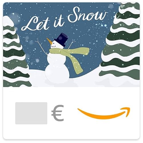 Carte cadeau Amazon.fr - Email - Bonhomme de Neige à Noël