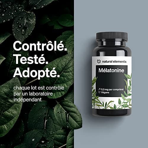 Mélatonine – 365 Comprimés (12 mois) – Complément Pur – Support pour le Sommeil – Meilleur Repos – Somnifère Fortement Dosée – 100% Végétalien – Sans Additifs et Arômes Artificiels