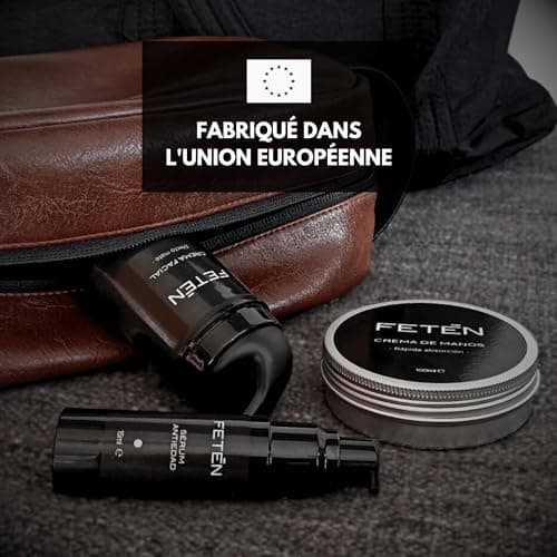 FETĒN Crème Hydratante Anti Rides Visage Homme Effet Matifiante - Soin Anti Age de Jour et de Nuit - Skincare for Men Cream à l'Acide Hyaluronique pour tous types de Peaux (Pack 1 Unité)