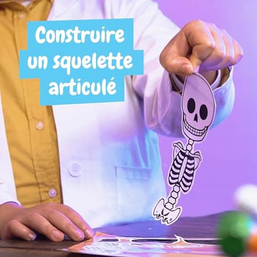 Science4you Corps Humain Kit – Découvrez Les détails du Corps Humain, Trouvez Toutes Les Curiosités des Organes, Squelette et des Systèmes avec Kit Scientifique, Cadeau pour Enfants de 4 5 6 7+