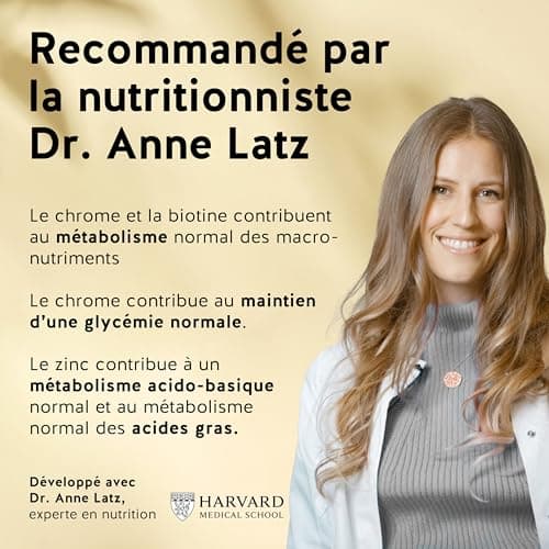 Gummies Complexe Métabolique - Végan & Sans sucre - 60 Gummies - Chrome, Biotine, Zinc, L-leucine, Extrait de Feuilles de Thé Vert, Vitamines - Bien-Être Quotidien - 1 mois - Bears with Benefits