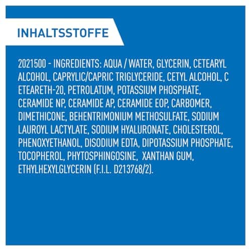 CeraVe - Baume Hydratant - Nourrit, Hydrate et Aide à Restaurer la Barrière Cutanée - Visage & Corps - Acide Hyaluronique + 3 Céramides Essentiels - Sans Parfum - Peau Sèche à Très Sèche - 2 x 454 ml
