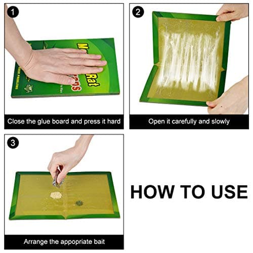 Piege a Souris Rat Colle Collant 22 Pièces Pièges à Souris Attrape Anti Souris Rat Glue Plaque Collante Piège Souris et à Rats Puissant Mouse Trap Mulot Exterieur Efficace Interieur