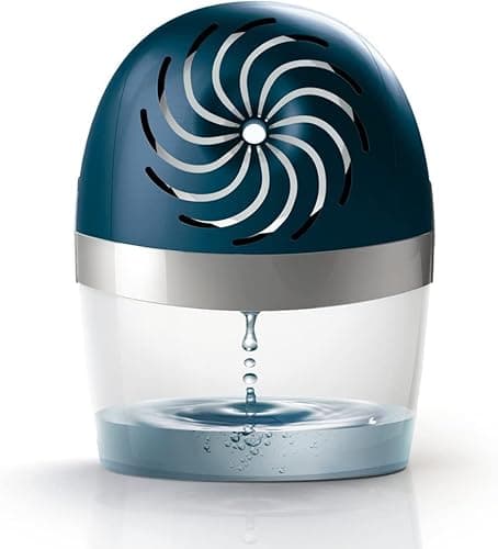 Rubson AERO 360° Absorbeur d'humidité pour pièce de 20 m2, déshumidificateur d'air efficace, anti odeur & anti moisissure, inclus 1 recharge neutre 450 g - Packaging renforcé, envoi en toute sécurité