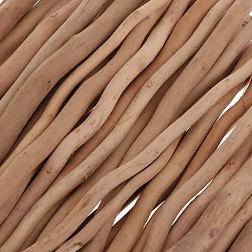 dailymall 50 Branches de Bois Flotté Naturel Bâtons Rustique Pièces Artisanat Bois Bricolage - 20cm