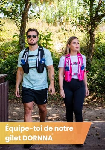 DORNNA® Gourde Souple Sans BPA 2PCS - Flasque Running, Soft Flask, Bouteille d'eau pour Sport Utilisation Hydratation en Extérieur. (500 ML - 2 pcs)