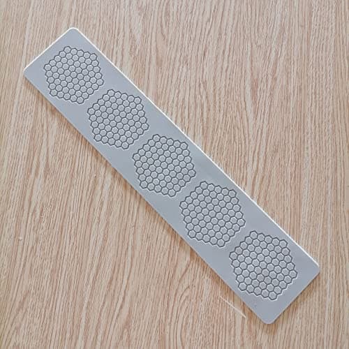 Moule en silicone en forme de nid d'abeille pour décoration de gâteaux en forme de ruche - Pour chocolats, bonbons, cupcakes, argile polymère