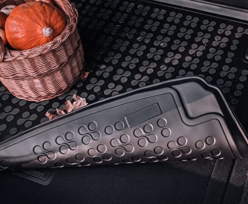 MOTOS Tapis de Coffre pour Dacia Duster II Depuis 2018 Améliorez Votre Confort de Voyage avec Le Tapis antidérapant - Tapis de Coffre de Voiture Tous Temps, Protection Contre Les salissures