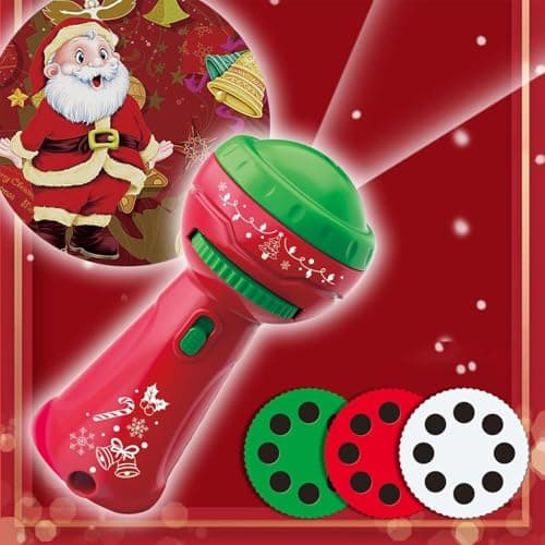 Projecteur de lampe de poche pour , projecteur de lampe de poche de Noël | Projecteur de torche drôle - Projecteur de torche pour , projecteur de diapositives à 24 motifs de noël, torche amusante pour
